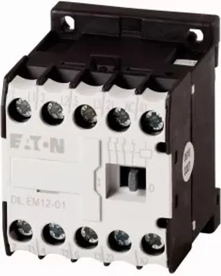 Immagine prodotto di Eaton Electric GmbH Contattore di potenza DILEM12-01-G 24VDC 5,5kW 400V (127137)