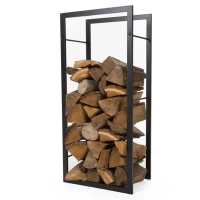 Produktbild von Perel BB50118, Holzscheitträger, Stahl, Schwarz, 450 mm, 300 mm, 1000 mm