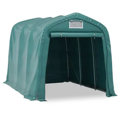 Obrázek produktu pro Plachtová garáž PVC 2,4 x 3,6 m zelená