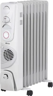 Immagine prodotto di Termozeta TZR23 Radiatore ad Olio 9 Elementi 2000W Bianco con Timer e Termostato