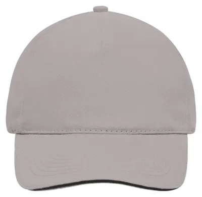 Image de Myrtle Beach - Casquette de baseball Sandwichschirm LT1068 (taille unique) (gris clair)
