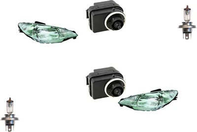 Produktbild von Johns, Scheinwerfer passend für Peugeot 206 CC 09/1998- + H4 Links Rechts m. Stellmotor 6204S7 6224C0 9602407480 9632162280 6205S7