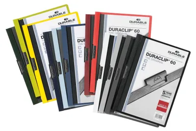 Image de DURABLE 220900 Klemmappe DURACLIP 6mm Farbs.