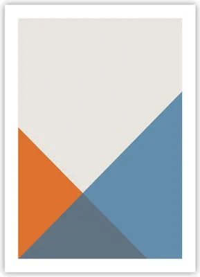 Produktbild von Poster - Poster ohne Rahmen - Vier die Farben Abstraktion - 50x70 cm - Wand Bild - Wanddeko - Wandbilder - Kunstposter - Wandposter - Bilder - Kunstdruck - Wanddekoration - Wandbild - P2XPA50x70-4234