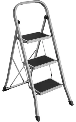 Produktbild von Haushaltsleiter Spacetronik SPG231G 3-stufig klappbar Slim 150 kg