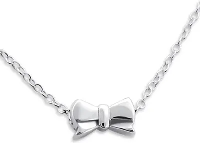 Produktbild von Kette Schleife aus 925 Silber Damen