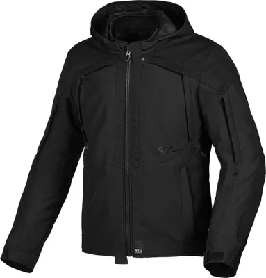 Image de Veste textile imperméable Macna Territor pour moto, noire, L