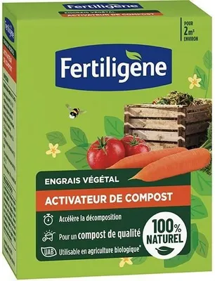 Produktbild von Kompostbeschleuniger FERTILIGENE, FACOMP12, 1,2 kg, Beschleunigt die Zersetzung von Abfällen, Für nährstoffreichen Kompost