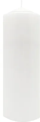 Obrázek produktu pro Sloupková svíčka 60 x 120 mm bílá, 1 kus,