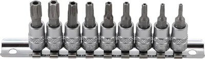 Produktbild von BGS 2165 Bit-Einsatz-Set, 6,3 (1/4), T-Profil mit Bohrung, T10 - T50