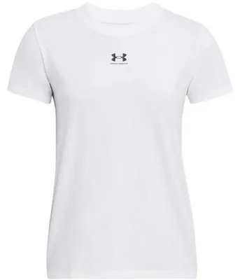 Produktbild von Under Armour - "Rival Core" T-Shirt für Damen kurzärmlig PP5427 (L) (Weiß)