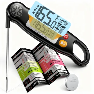 Digitales Küchenthermometer mit Hintergrundbeleuchtung, -50–300 °C