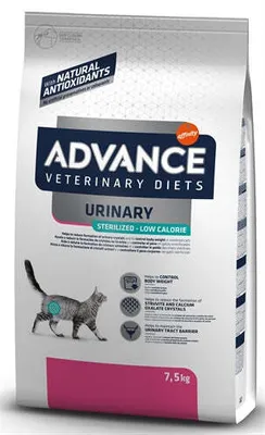 Produktbild von Advance Veterinary Diet Cat Urinary Sterilized Minder Calorieën - Droogvoer voor Katten