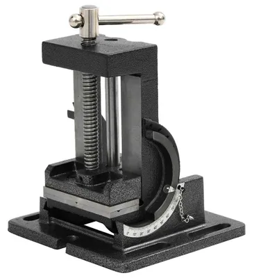 Zdjęcie produktu dla vidaXL Imadło maszynowe uchylne obsługiwane ręcznie 110 mm