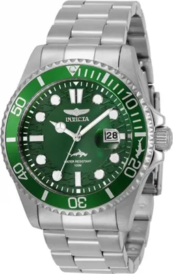 Produktbild von Invicta Herrenuhr Modell 30020 Grün-Silber