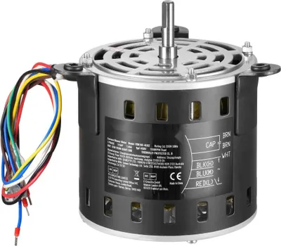Zdjęcie produktu dla silnik dmuchawy 1/5 KM - 1,45 A 700/900/1100 obr./min - 3-biegowy silnik z kondensatorem 8μF/450 V