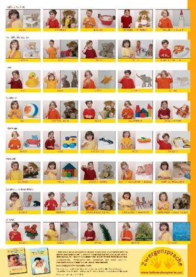 Produktbild von Babyzeichen-Plakat: Wichtigste Starterzeichen