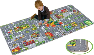 Produktbild von Paradiso Toys Speelkleed Stad 95X200 Cm