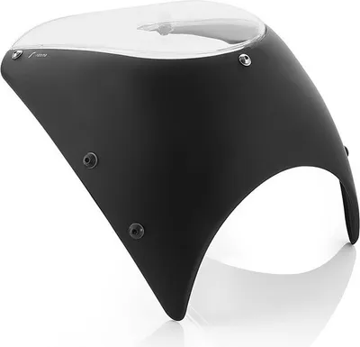 Produktbild von Rizoma Zhd091 Windschutzscheibe Schwarz Schwarz One Size