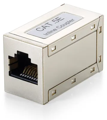 Produktbild von Equip Cat.5e geschirmter modularer Inline-Koppler