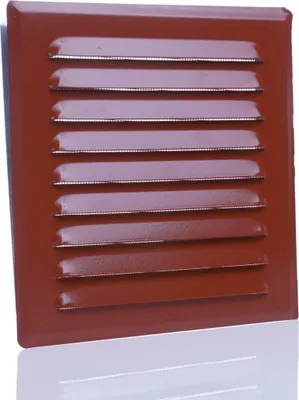 Produktbild von Metall-Winkelgitter mit Maschenweite 14 x 14 cm, Ziegelrot - RX 02-717CE