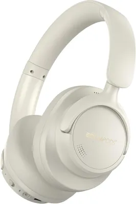 Produktbild von Headpods ANC+ Kopfhörer für Geräuschunterdrückung Bluetooth -Kopfhörer mit Mikrofon und Reisefall, Falten über-Ear-Design, 55 Stunden Spielzeit,
