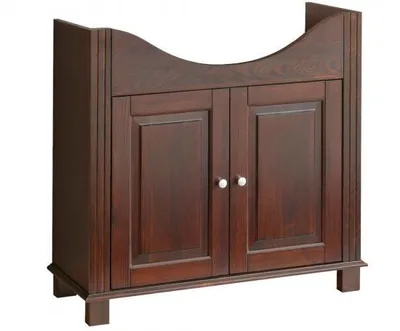 Immagine prodotto di Mobiletto retro in legno da 85 cm in piedi, marrone classico