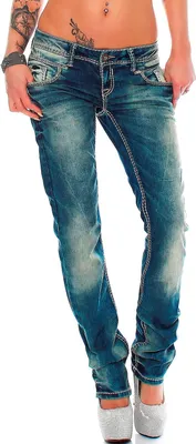 Produktbild von Cipo & Baxx Damen Jeans WD153 Blue W31/L30