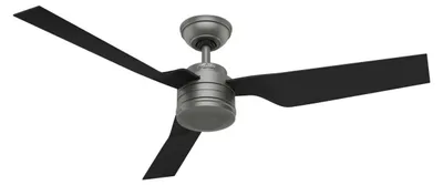 Obrázek produktu pro Venkovní stropní ventilátor s nástěnným vypínačem Cabo Frio 132 cm stříbrný
