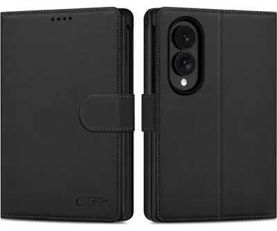 Produktbild von Handyhülle mit Klappe für Galaxy Z Fold8, Tech-Protect Wallet, Schwarz