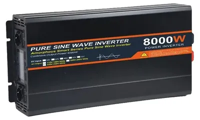 Zdjęcie produktu dla Inwerter, czysta sinusoida, wysoka wydajność, 8000W-24V