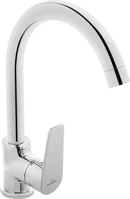 Produktbild von BADLAND Küchenarmatur Wasserhahn DOKOS Küchenmischer für Küche in Silber