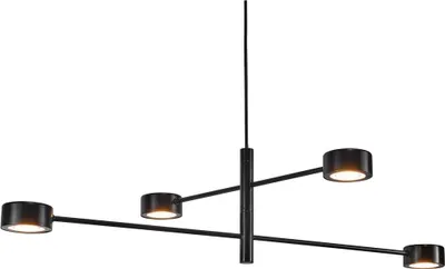 Immagine prodotto di Clyde lampada a sospensione orientabile a 320° lampada da tavolo nero