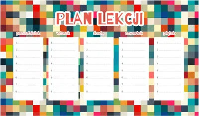Obrázek produktu pro Magnetický učební plán pixel 45x26CM