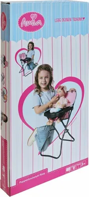 Produktbild von Amia Puppenhochstuhl ''Rosy''