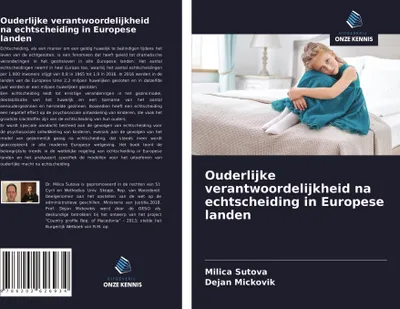 Produktbild von Ouderlijke verantwoordelijkheid na echtscheiding in Europese landen