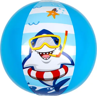 Produktbild von SUN CLUB Aufblasbarer Ball Meerestiere 50 cm