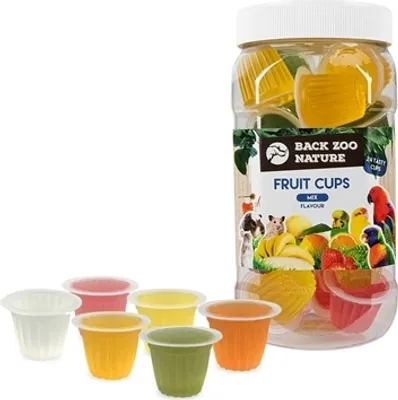 Obrázok produktu pre Želé pre papagáje Zmiešané príchute 24 kusov