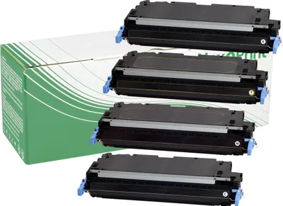 Produktbild von Toner kompatibel zu HP Q6470A-73A 501A 502A Mehrfarbig Color LaserJet 3600 N 3600DN 3600