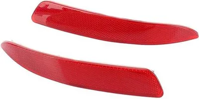 Zdjęcie produktu dla Czerwony reflektor w tylnym zderzaku, zestaw 2 sztuk, do E70 X5 2007–2013