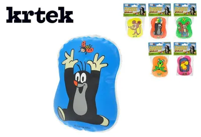 Productafbeelding van Krtčík knuffel, 12 cm, piepend, zacht, geschikt vanaf 0 maanden, verpakt in een zakje