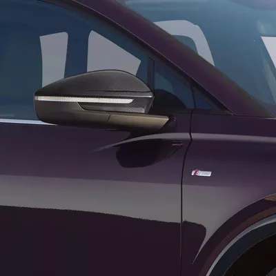 Productafbeelding van Audi koolstofvezel buitenspiegelbehuizing, spiegels met Audi Side Assist, koolstofvezeloptiek