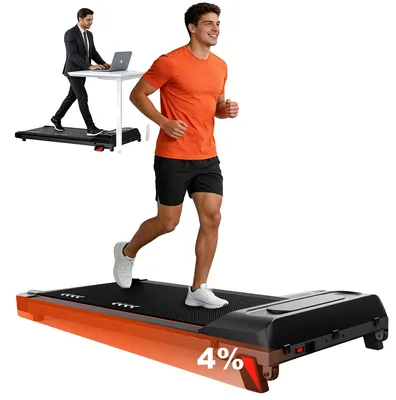 Produktbild von Laufband, 2,25 PS Motor, 4% Steigung, Maximales Benutzergewicht 100 kg, Verstellbare Laufgurtlänge 80-120 cm, Breite 30-50 cm