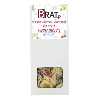 Obrázok produktu pre Ovocný a bylinný čaj pre deti - Niezłe Ziółko 50g Brat.pl