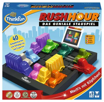 Produktbild von Ravensburger Thinkfun Familienspiel Logikspiel Rush Hour 76301