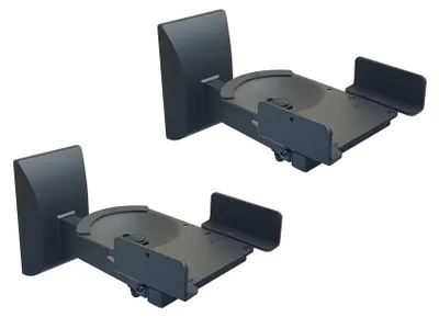Image de Support mural pour haut-parleur, fixations universelles, paire