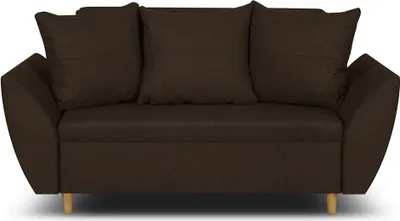 Produktbild von 2-Sitzer-Sofa mit Schlaffunktion ALI - Dunkelbraun