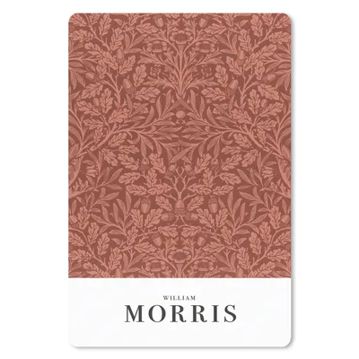 Produktbild von MuchoWow® Mauspad Mousepad Blätter - Pflanzen - Morris - Braun 18x27 cm - Mousepads - Maus Mat - Pad - Mausunterlage