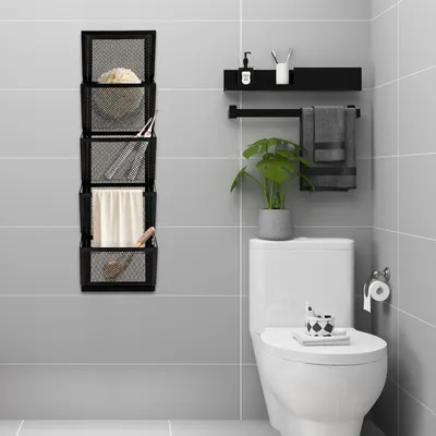 Produktbild von An der Wand Befestigter Aktenhalter, Einfachheit der Form Mail Rack Halter, Wand Hängender Korb