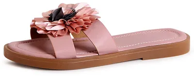 Produktbild von topschuhe24 1860 Damen Sandalen Pantoletten, Farbe:Rosa, Größe:37 EU